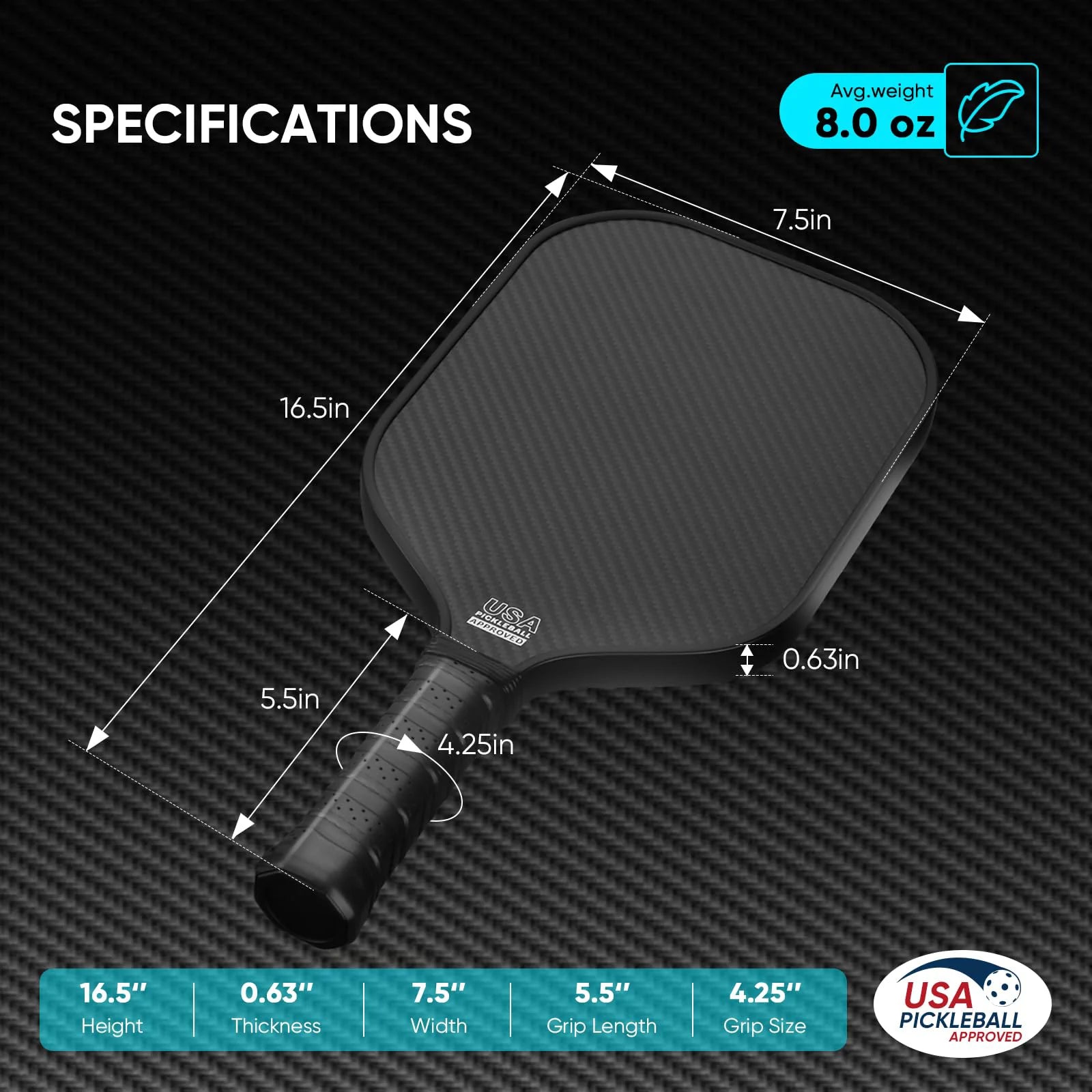 Breezeline PickleBall Paddle